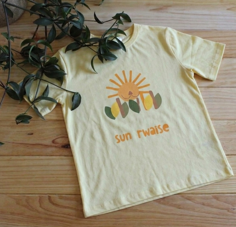 T-shirt infantil Lion | Design exclusivo | 100% Algodão | Estampagem DTF | Gaga Shapes