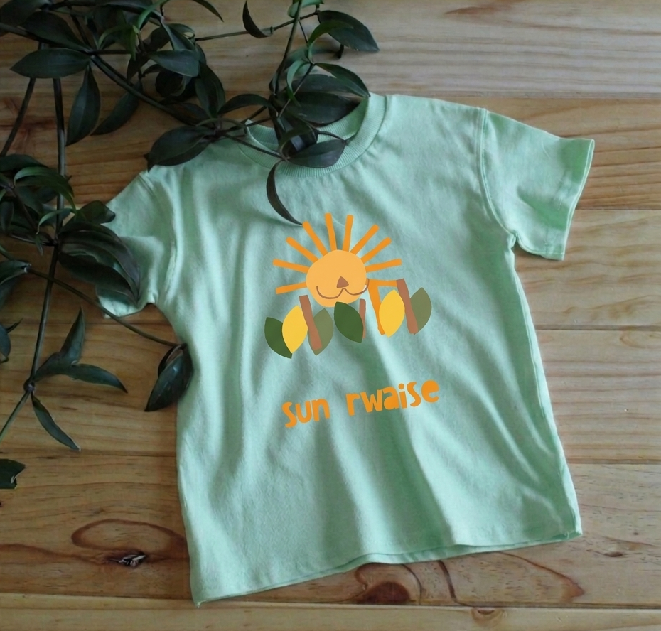 T-shirt infantil Lion | Design exclusivo | 100% Algodão | Estampagem DTF | Gaga Shapes